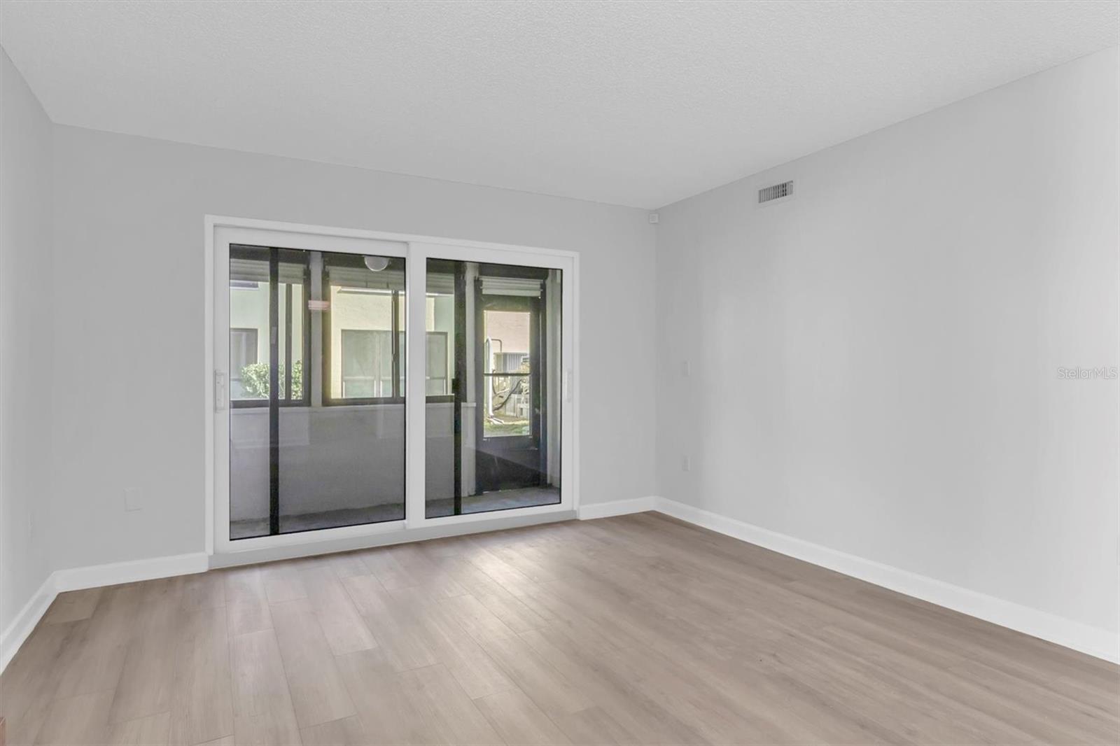 Access to back patio