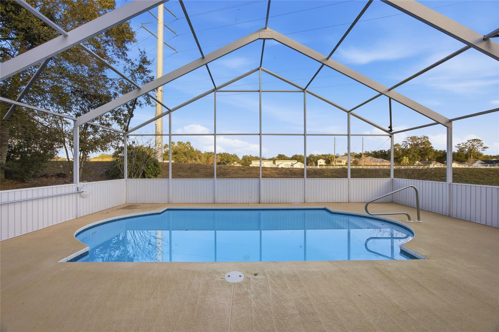 fully enclosed pool
