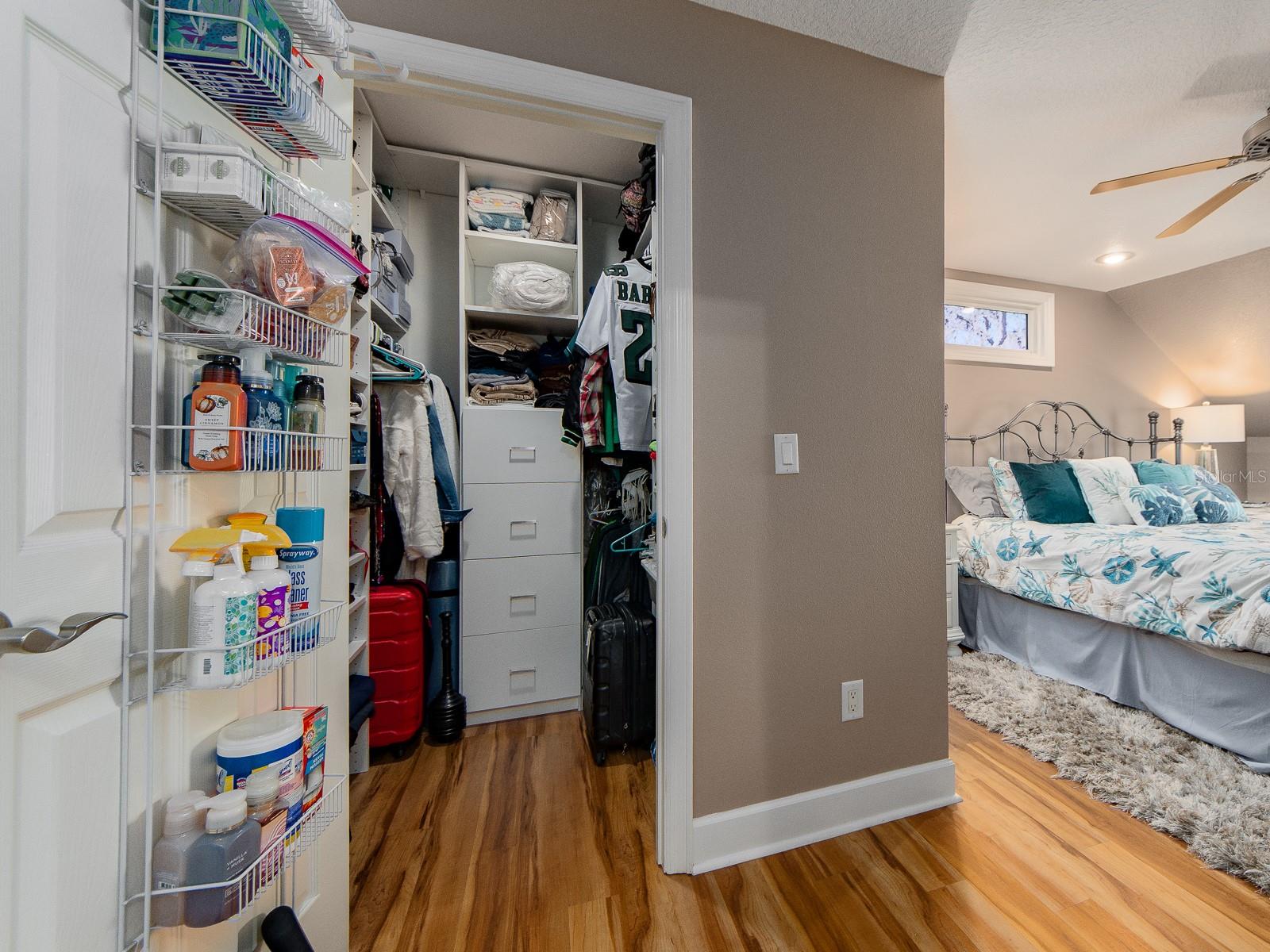 SECOND BEDROOM WALK IN CLOSET