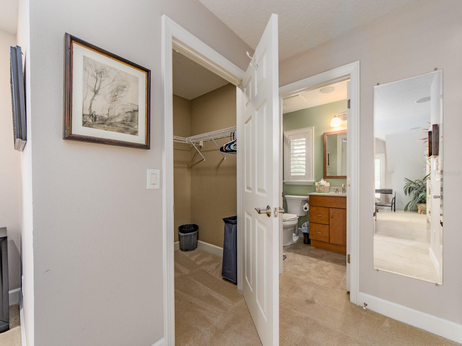 PRIMARY WALK IN CLOSET