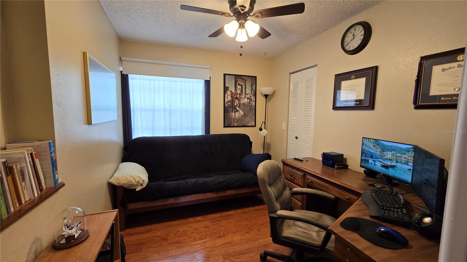 Downstairs bedroom/office