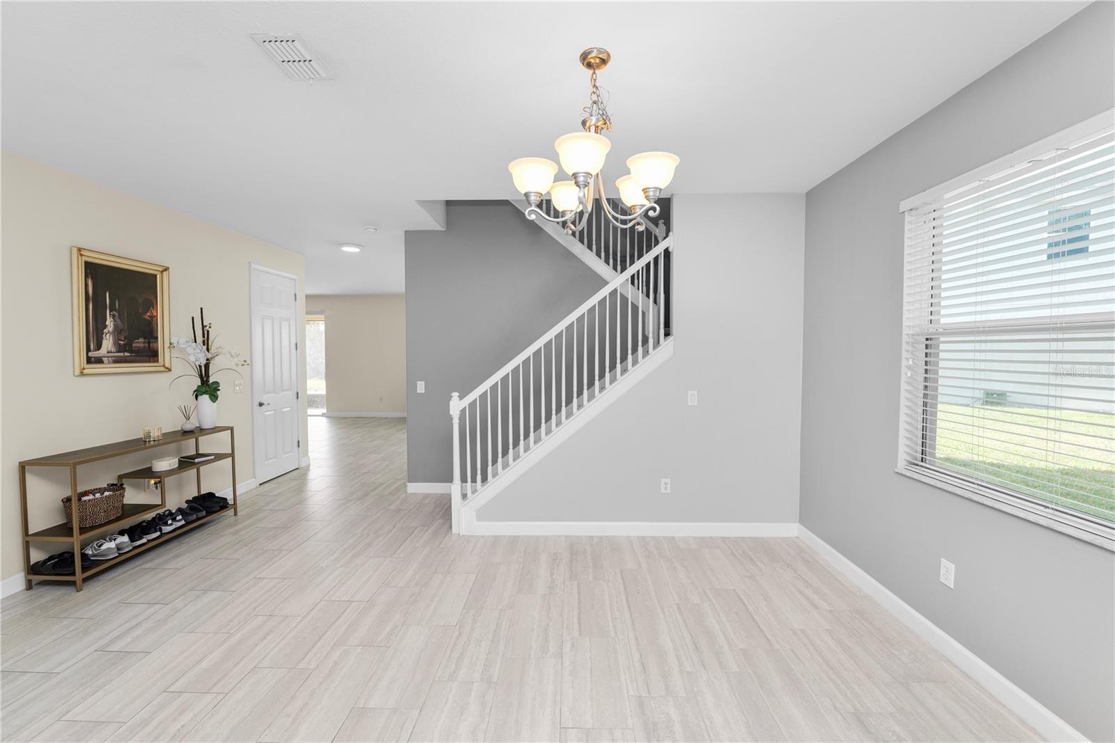 Livingroom view from house entrance