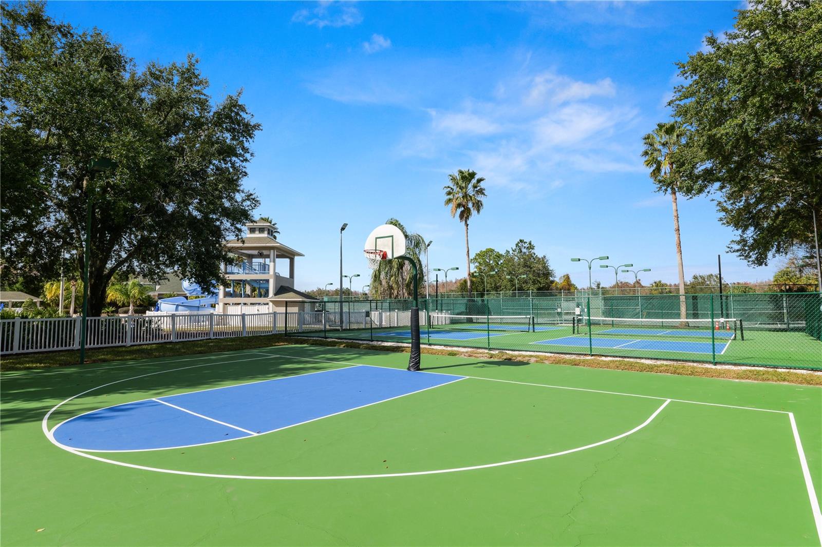 Basketball courts