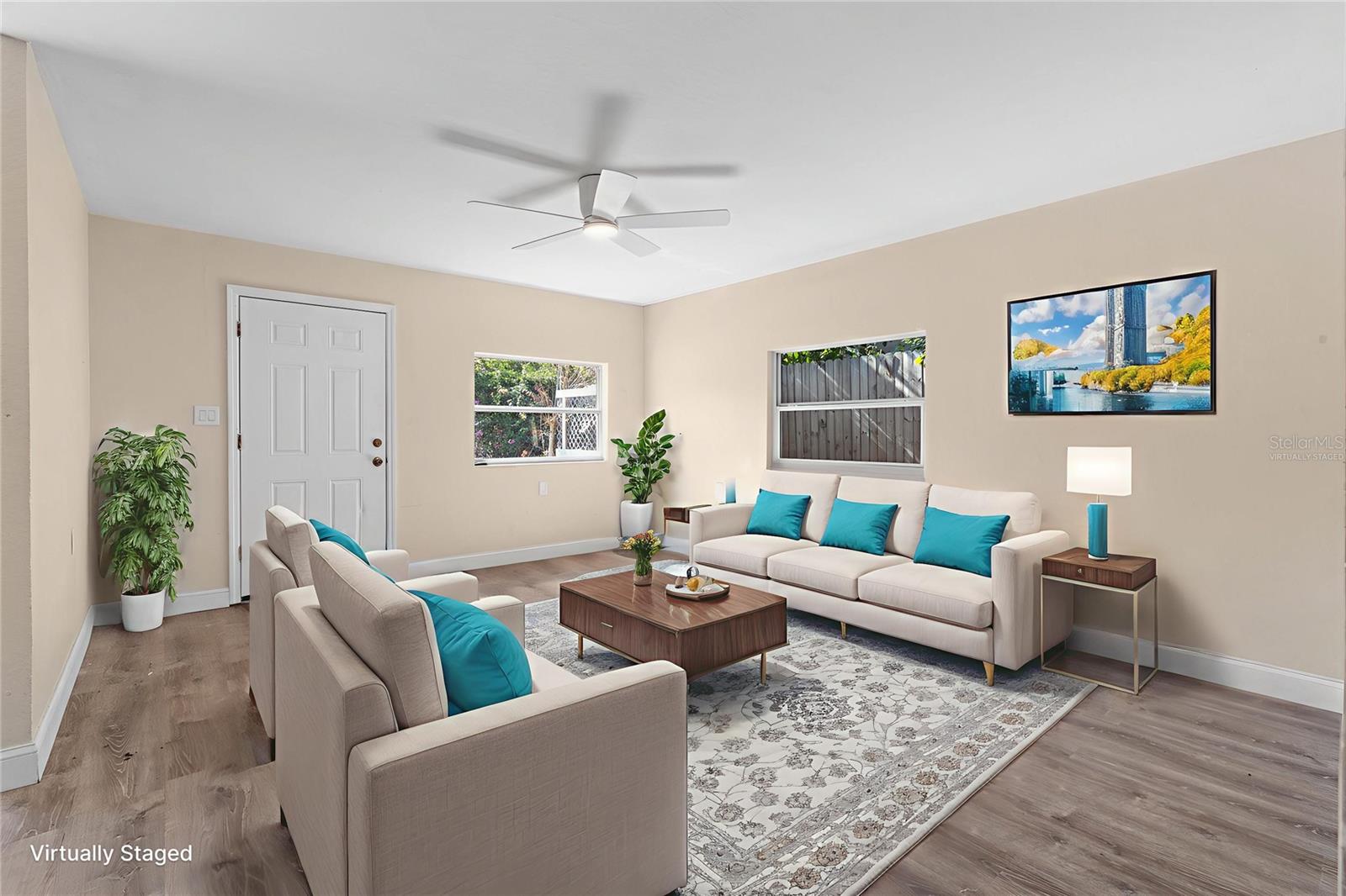 Virtually Staged, Living Room