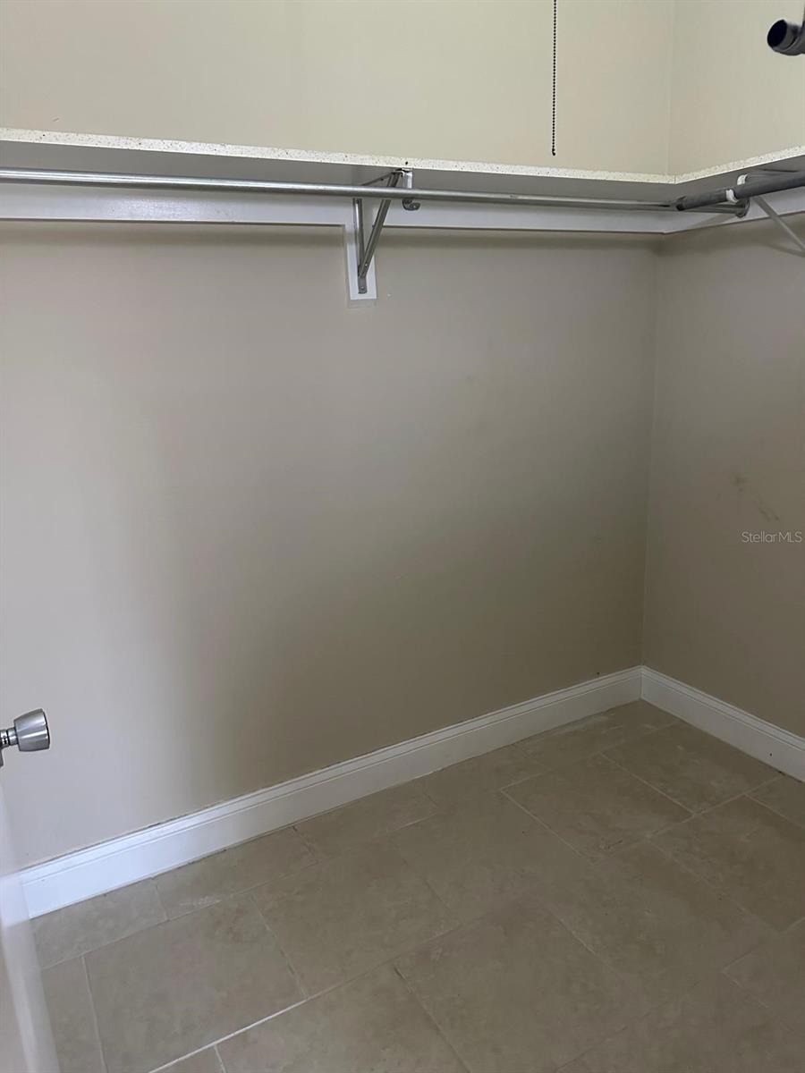 MASTER BEDROOM- HUGE WALK-IN CLOSET