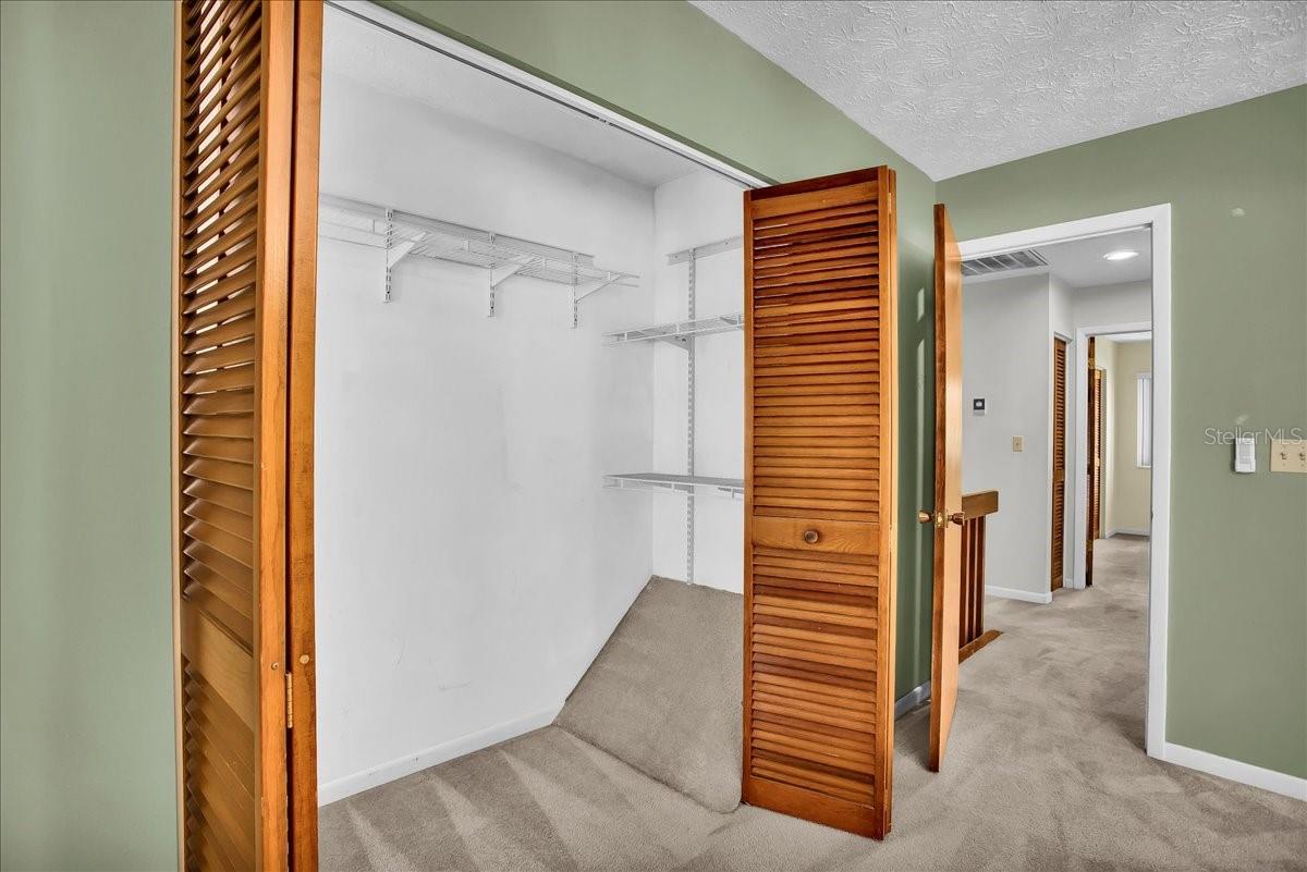 Large Closet w/Natural Light
