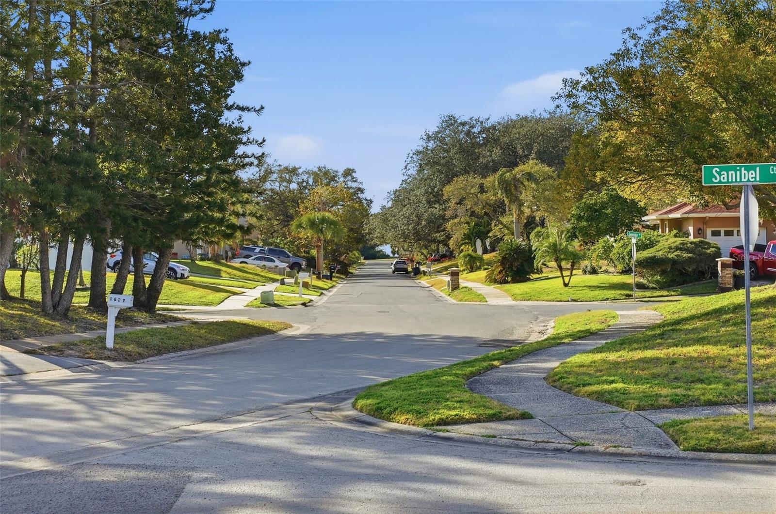 Just walk to the end of the street and down the path for the best Gulf sunsets.