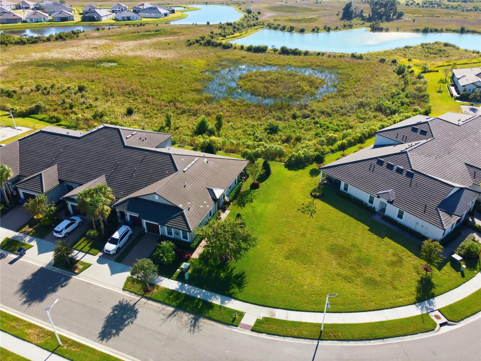 Perfect location with space between and behind...