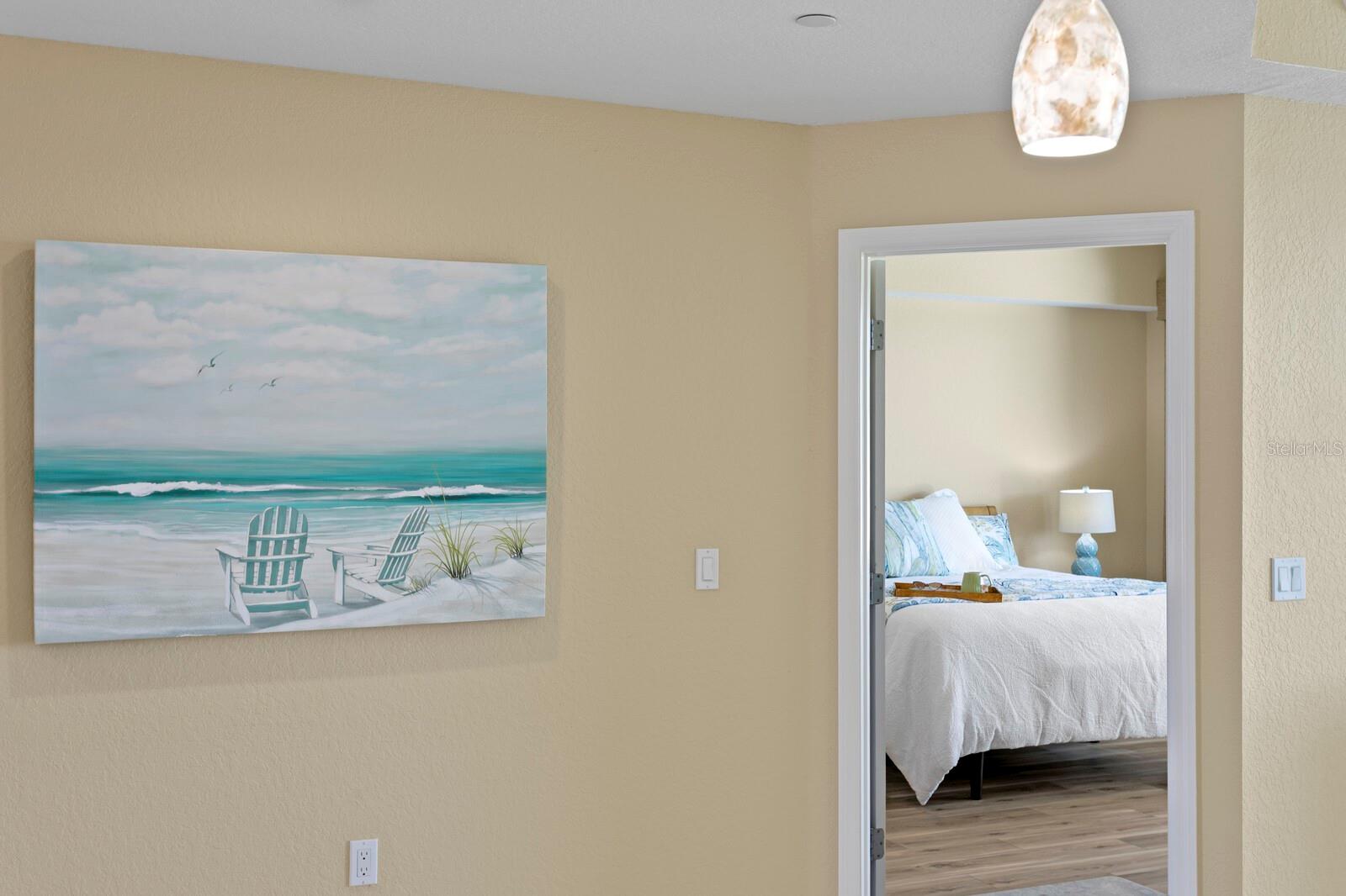 FACING PRIMARY SUITE FROM MAIN LIVING AREA