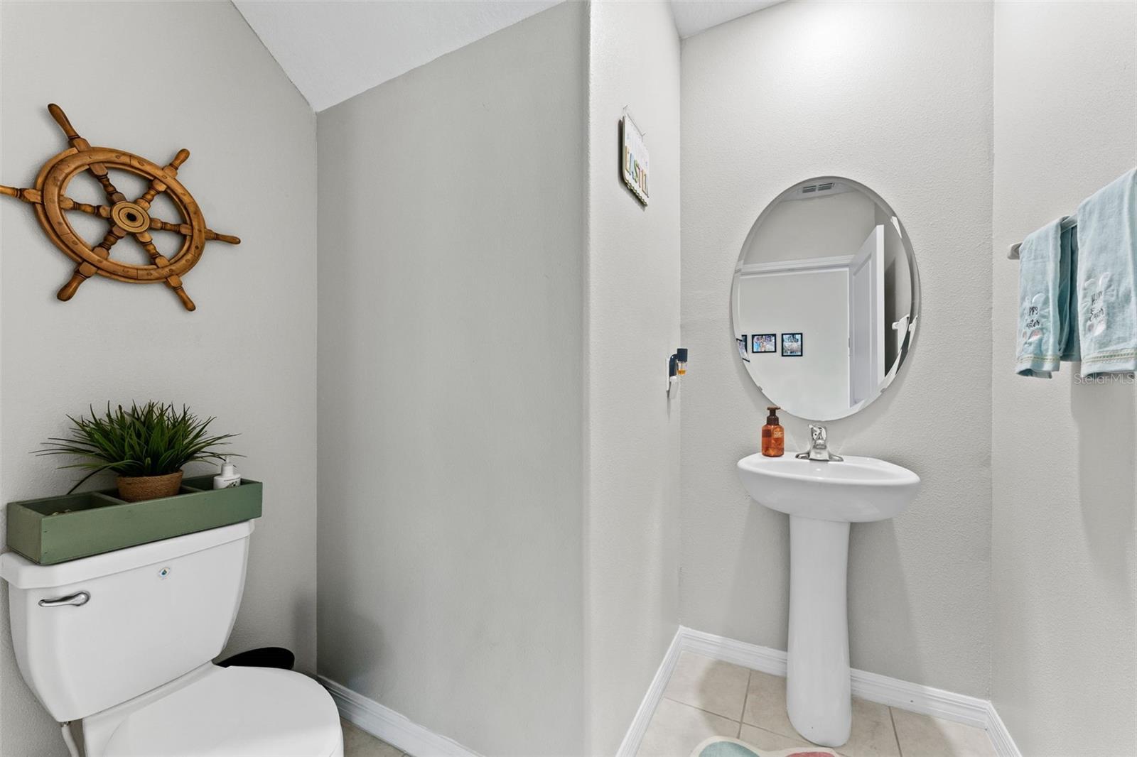 half bath downstairs