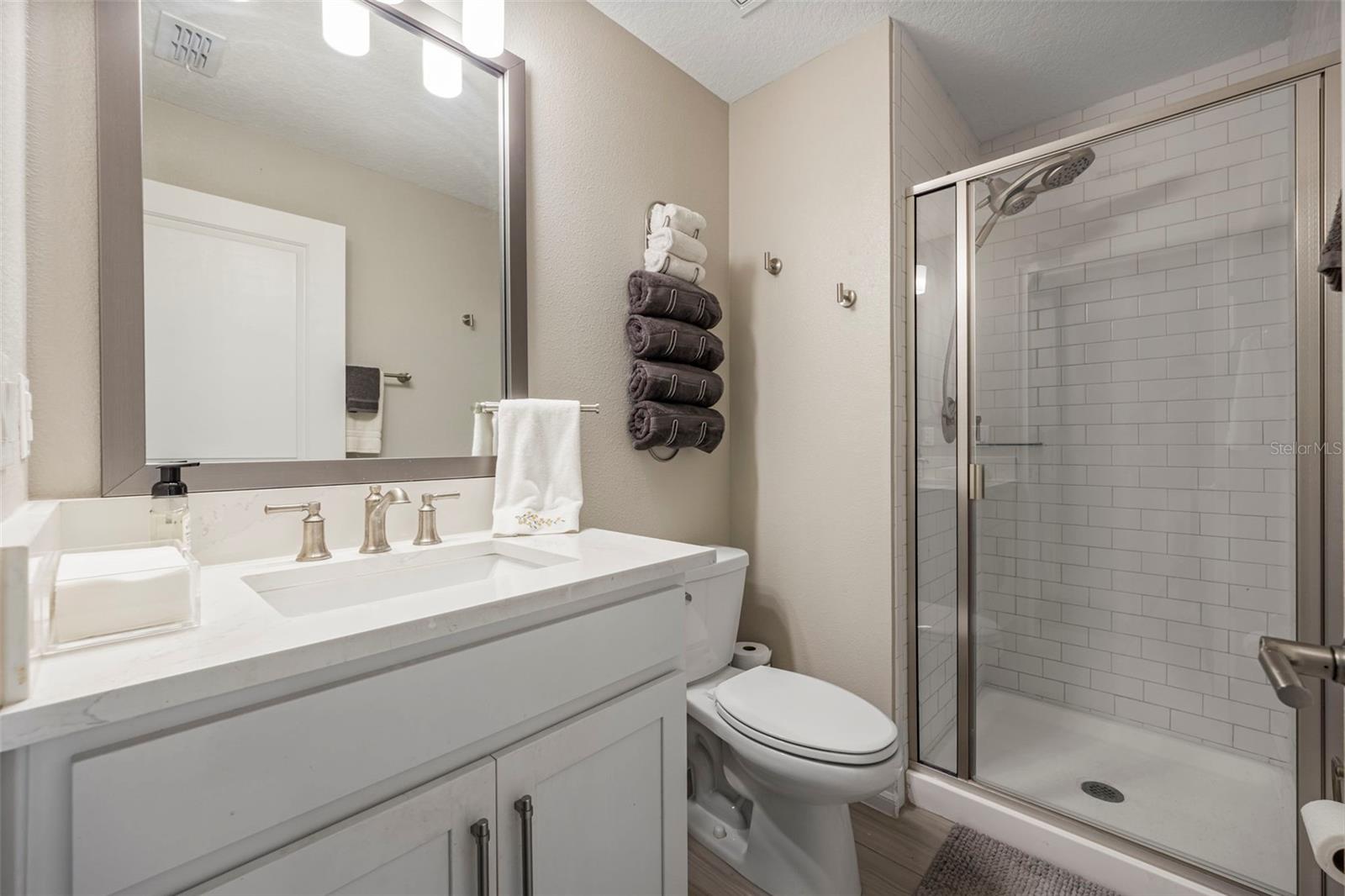 Downstairs full bathroom