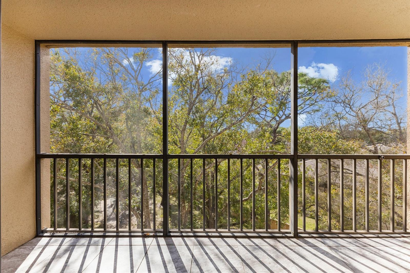 Beautiful patio space