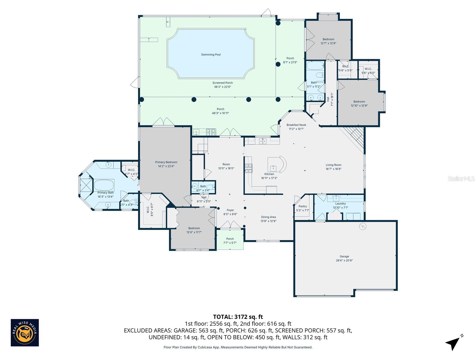 Level one floor plan