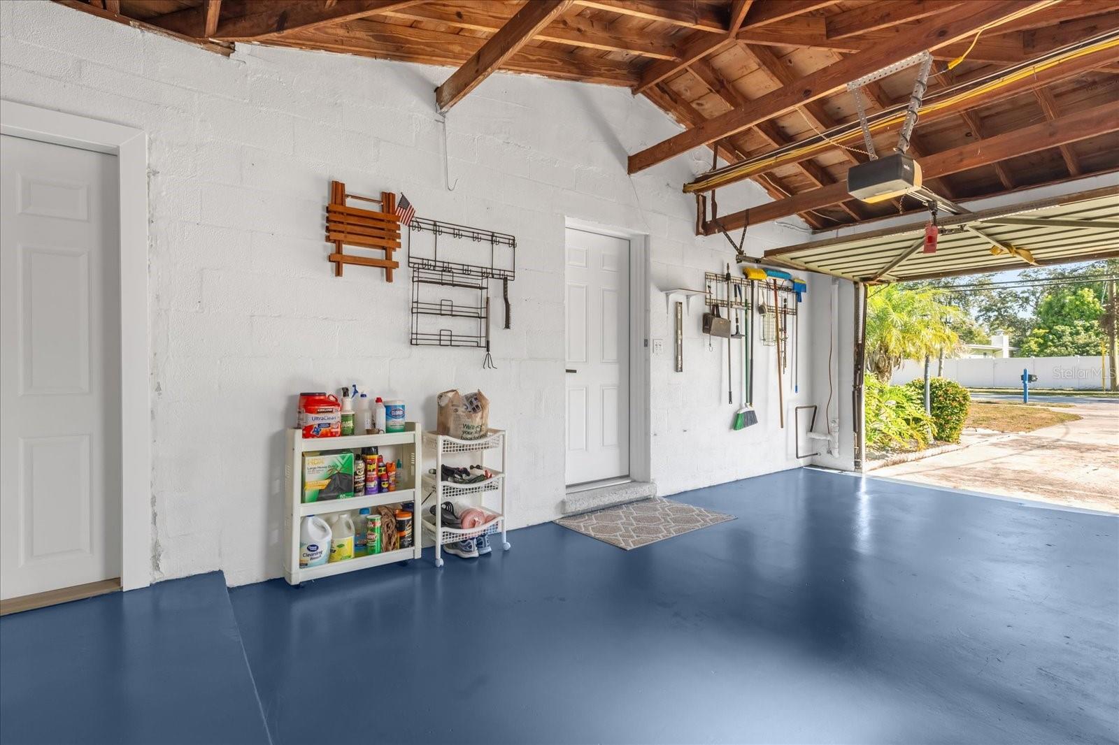 New garage floor coating