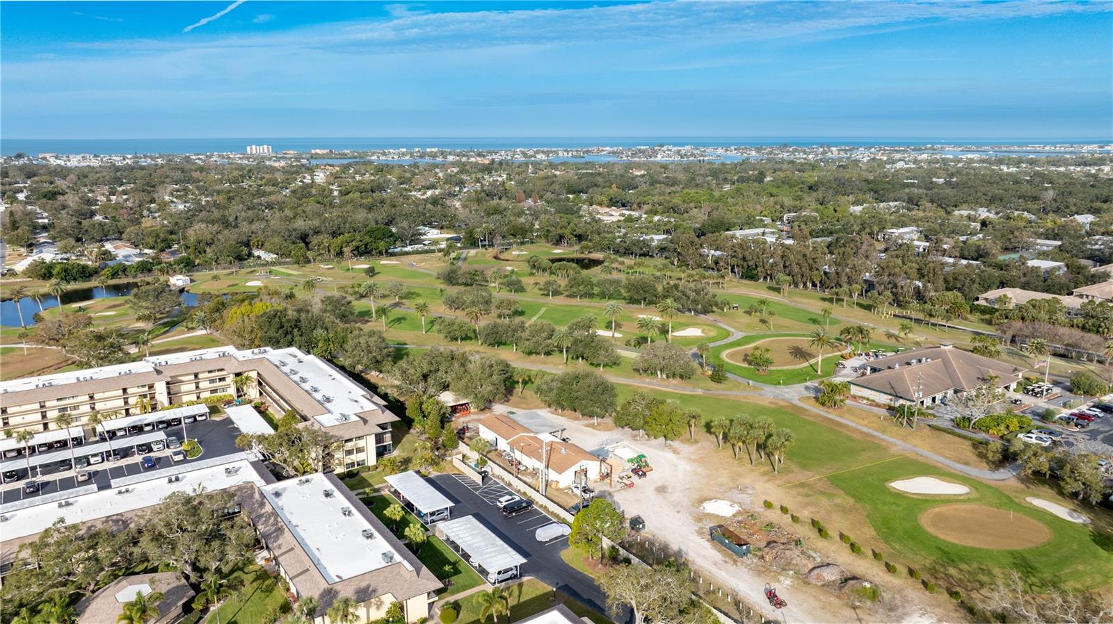 Directly adjacent to Largo Golf Course