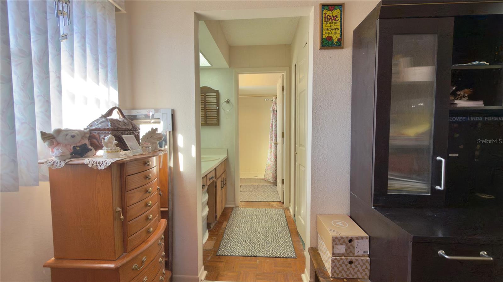 Primary bedroom / bathroom