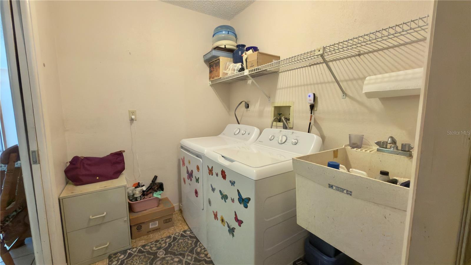 Indoor Laundry Room