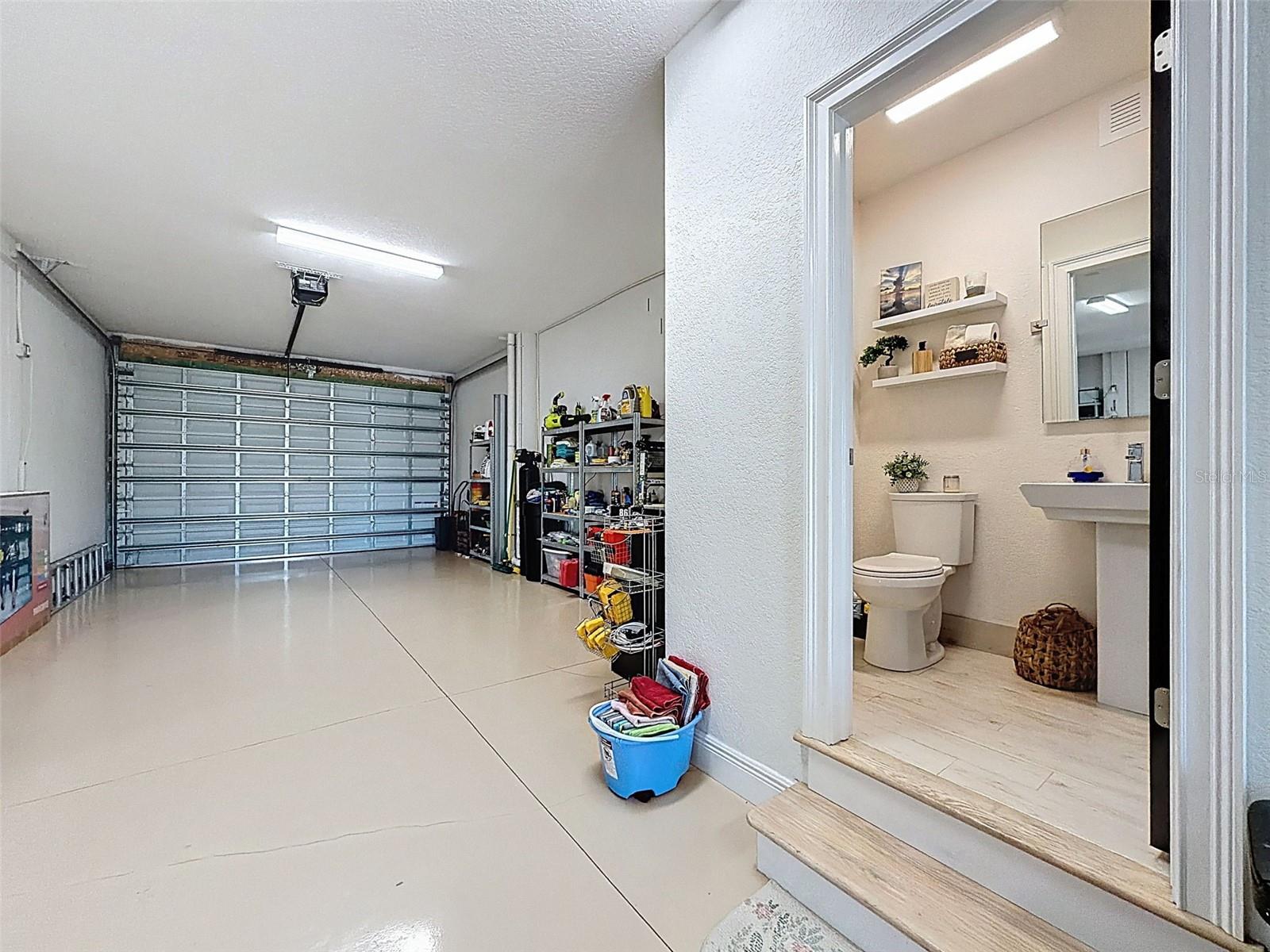 Half Bath, First floor access from the pool area