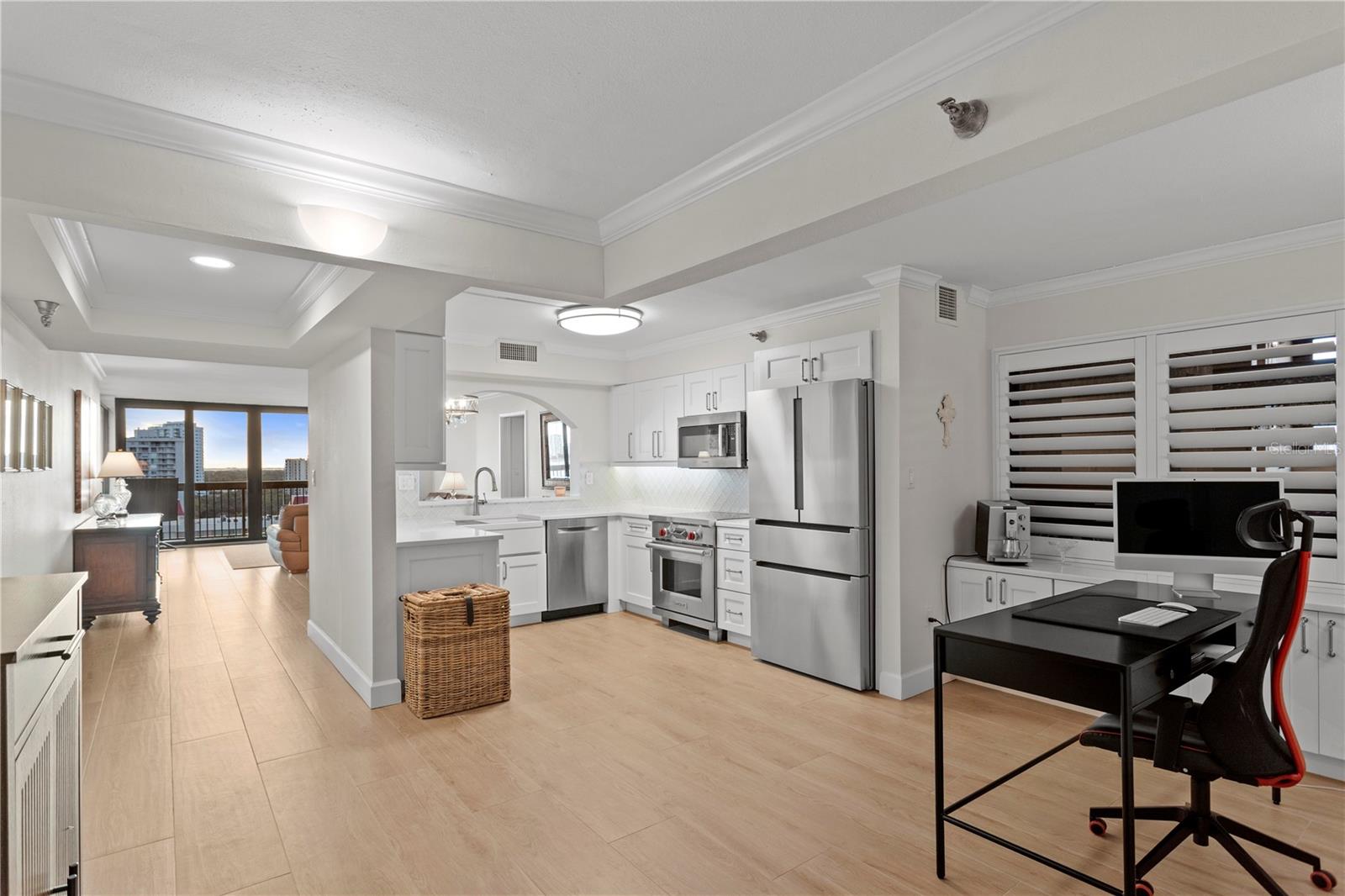 Step into this stunningly fully renovated waterfront residence.