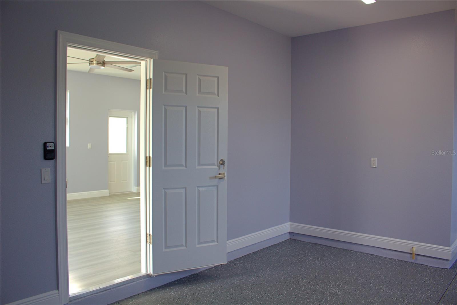 IMAGE FROM INSIDE THE GARAGE