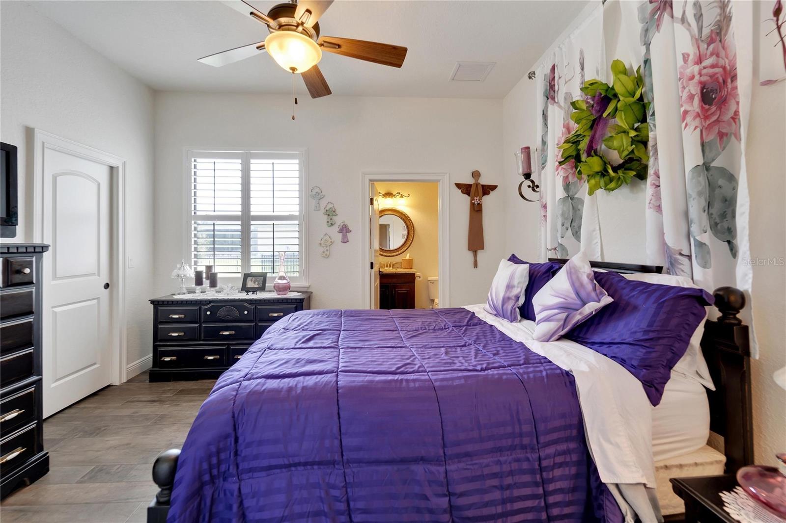 Bedroom with Private Bath & Walk-In Closet