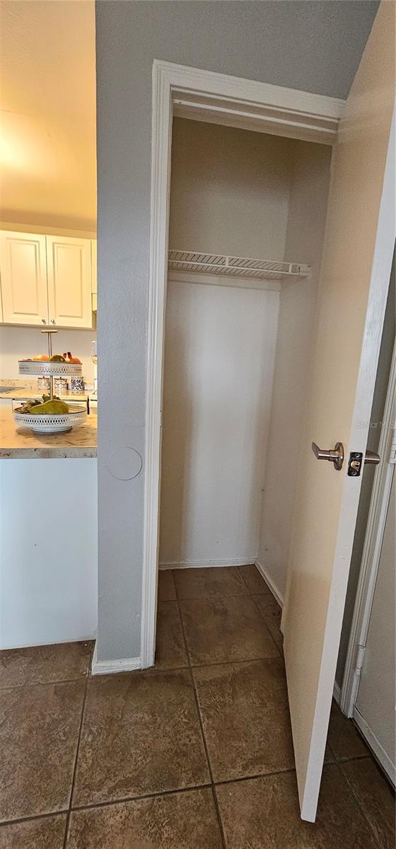 Coat Closet for additional storage space