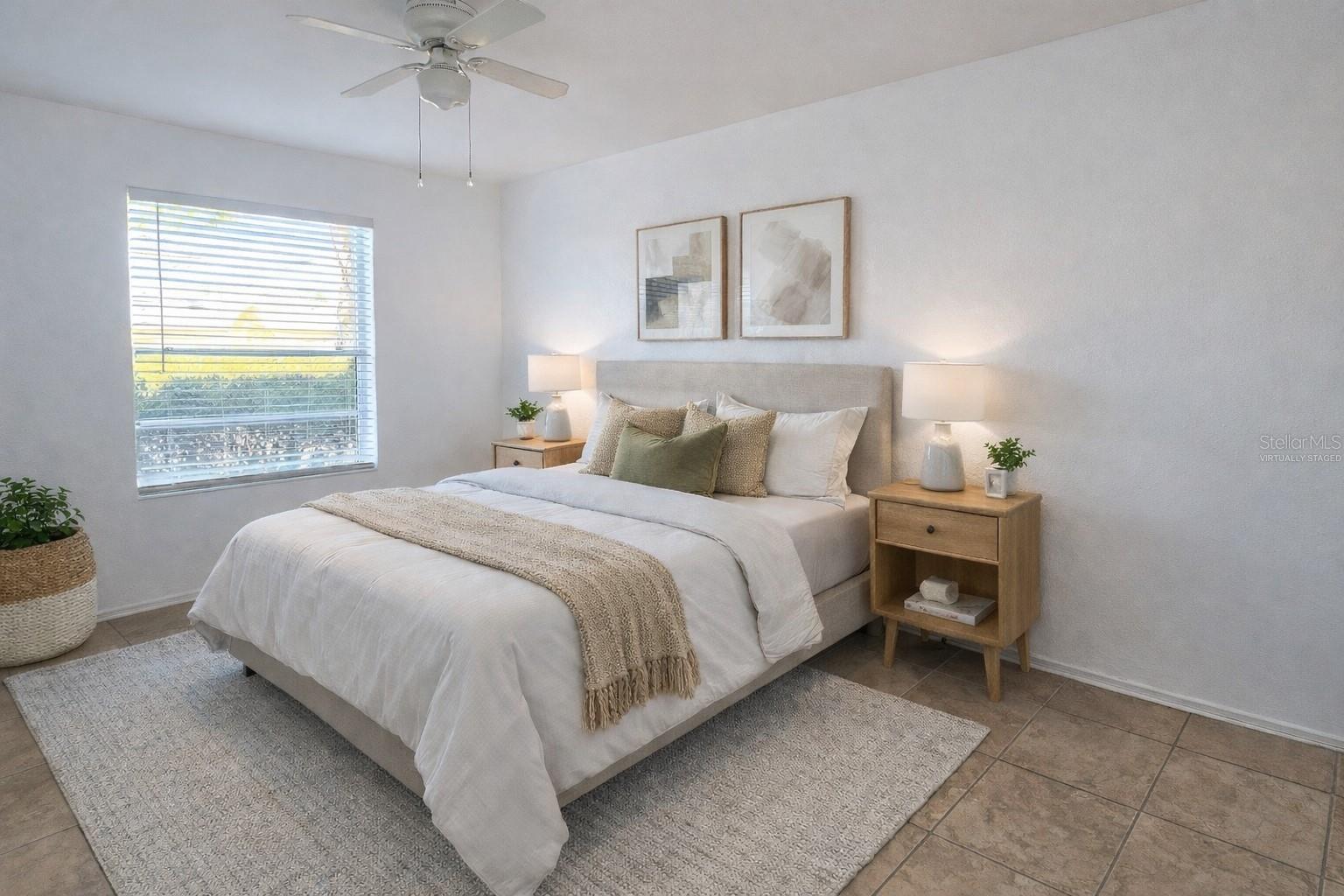 Bedroom Virtually Staged