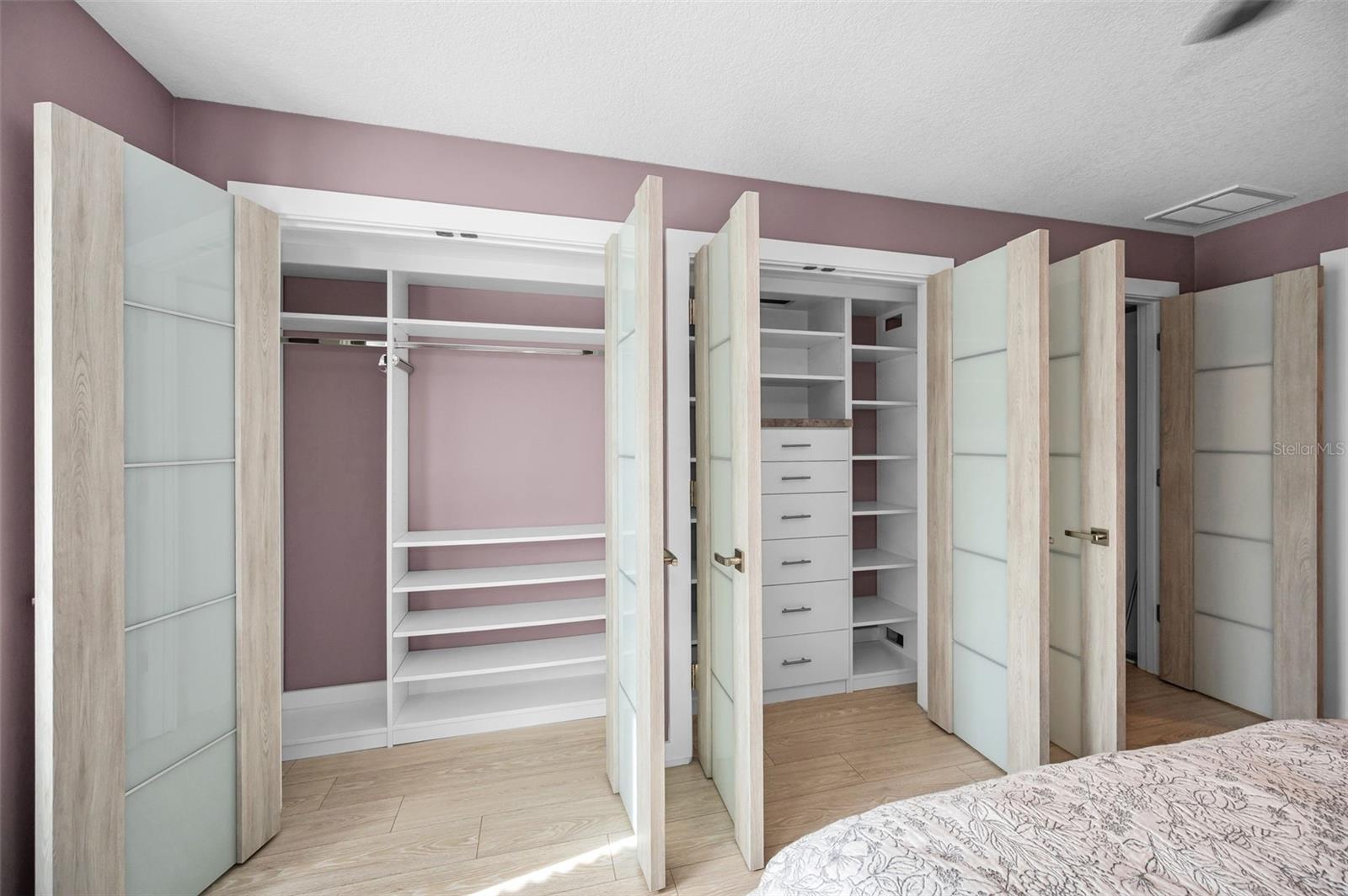 Custom Built-in Closets