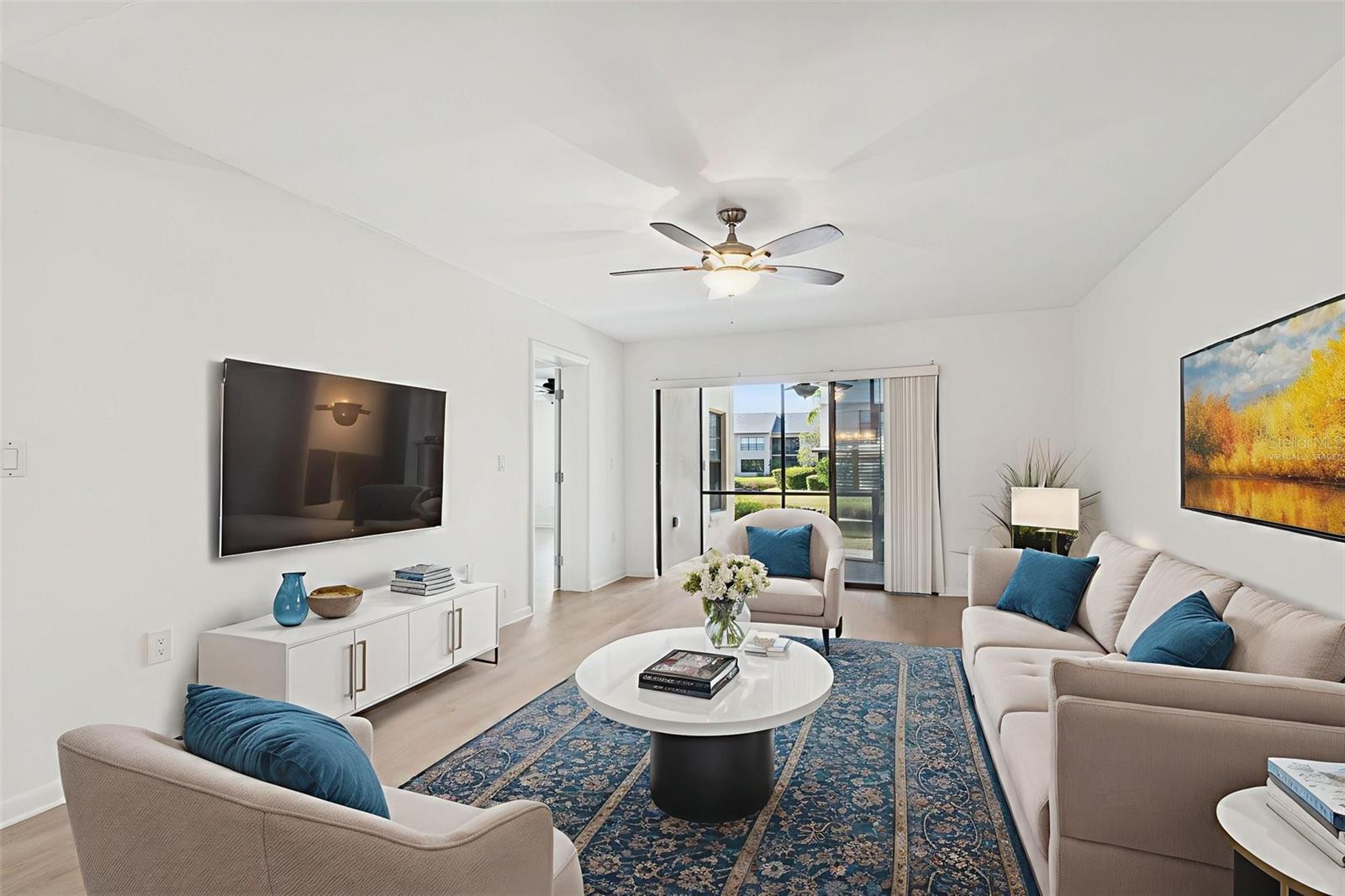 Virtually StagedLiving Room