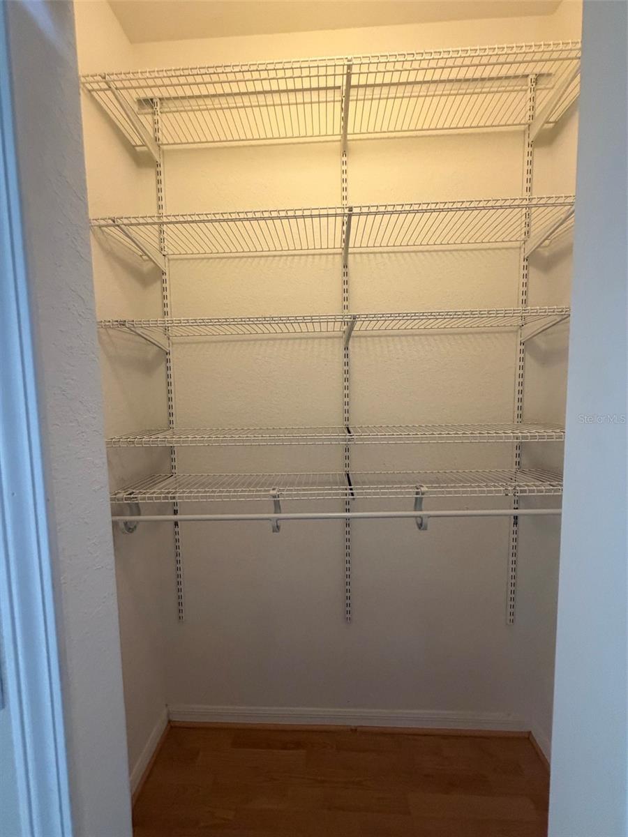 2nd walk in closet in Master bedroom
