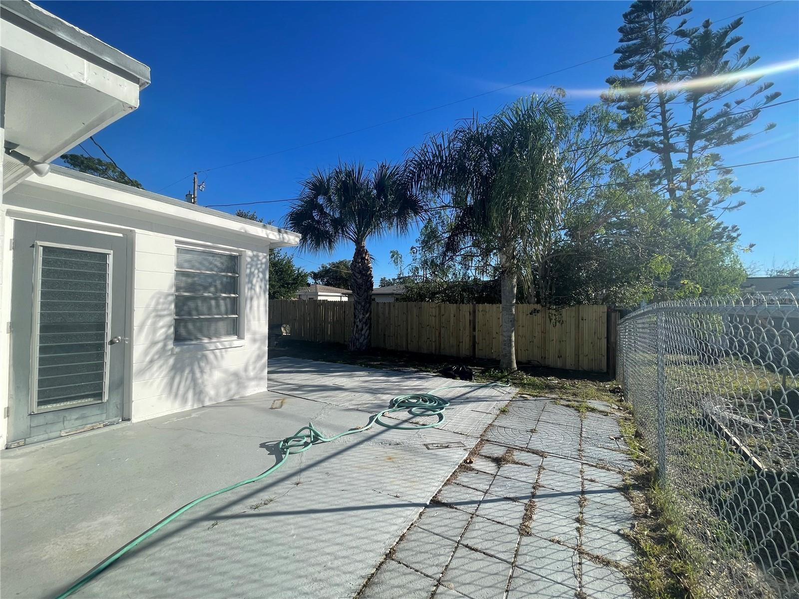 Exterior Area Side 1