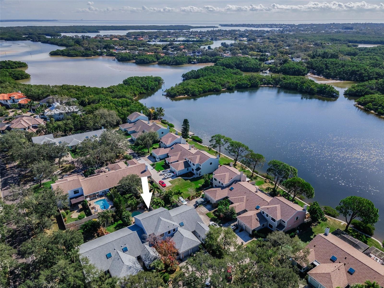 Aerial view of Caya Costa Community