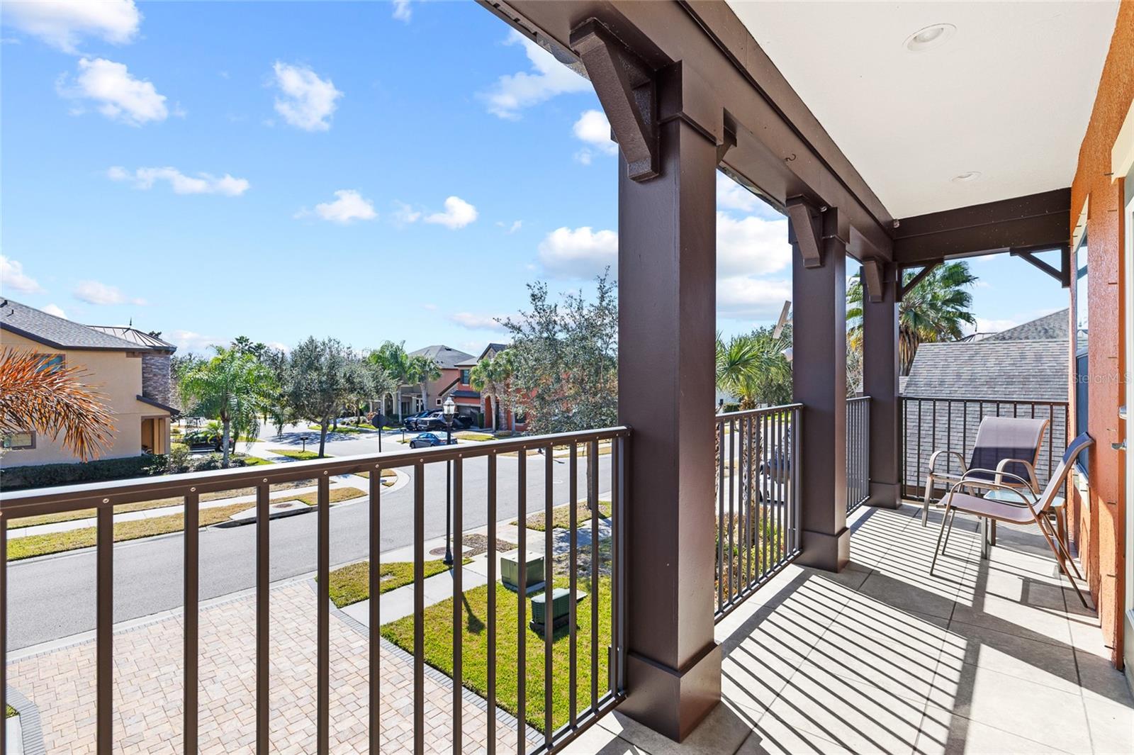Balcony with access to Bedroom 5