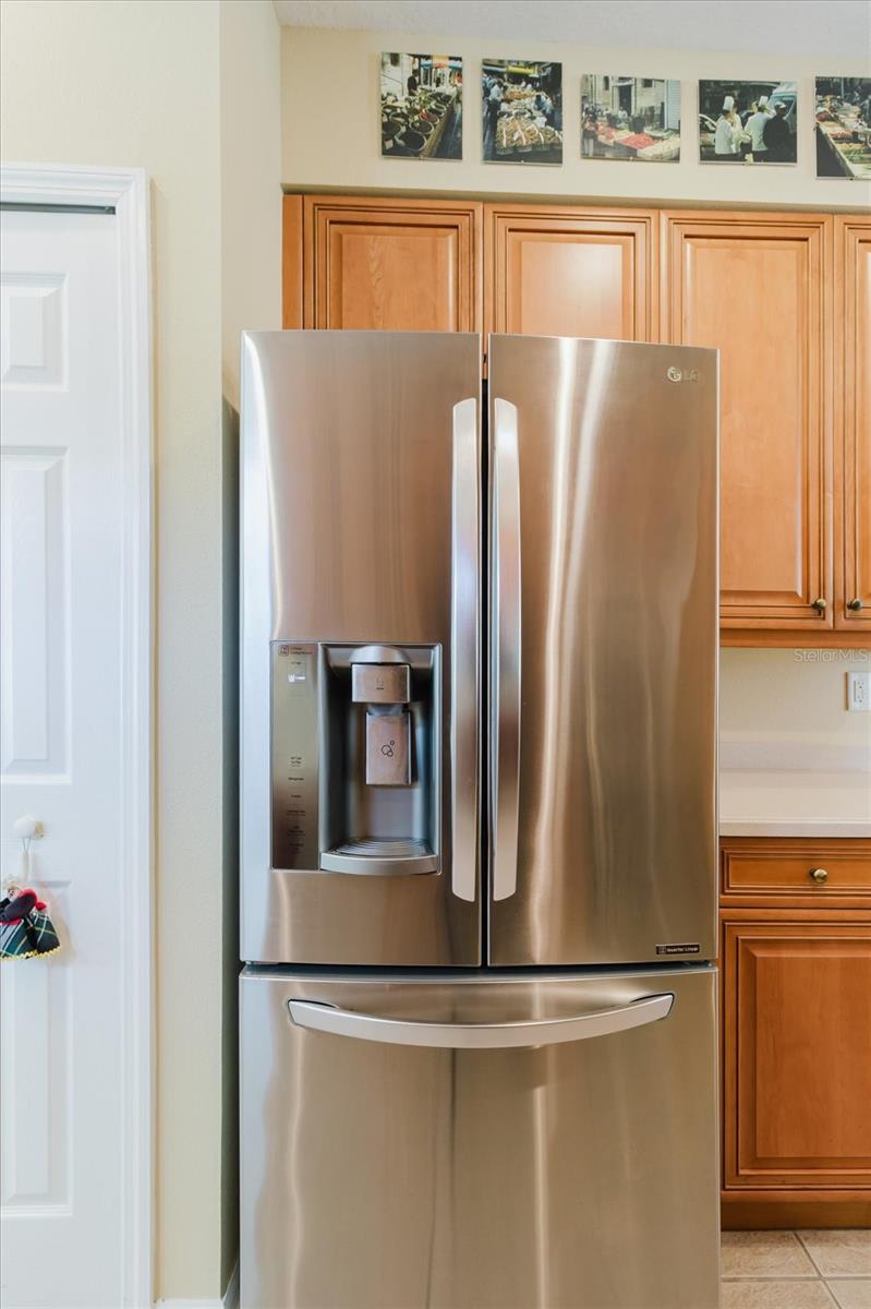 Newer Stainless Steel Large Refrigerator