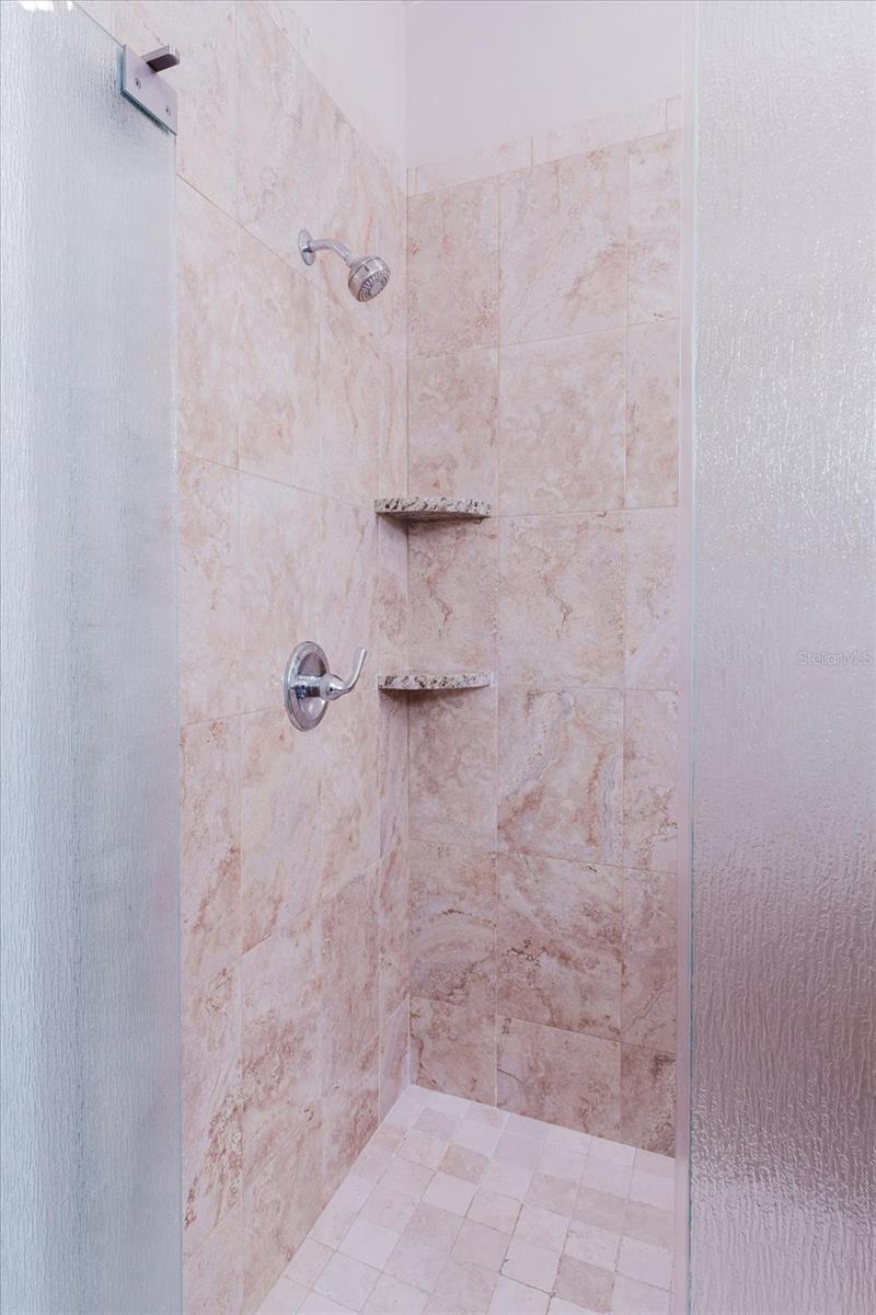 Newer Tiled shower