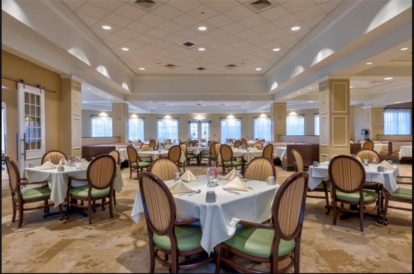 Dining room - meal plan is available for purchase