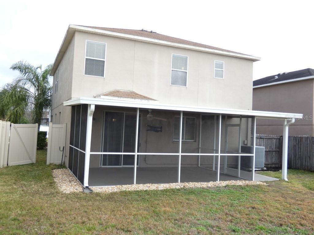 View the Back of the Home