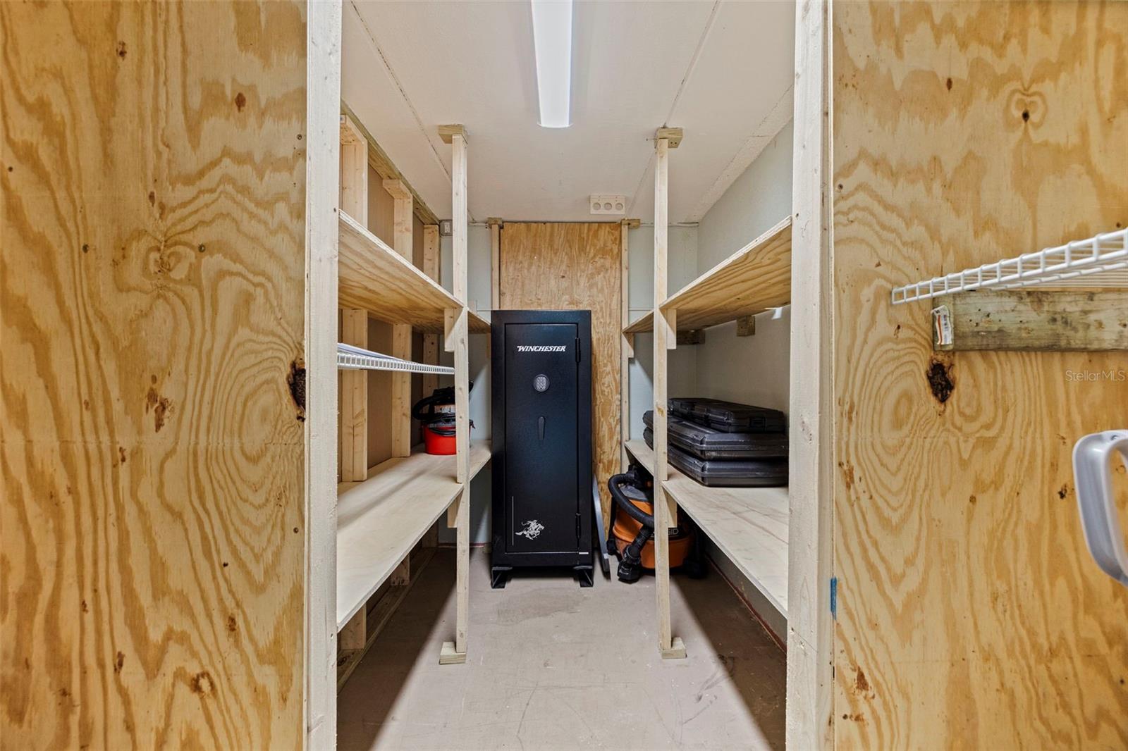 Storage closet ground floor