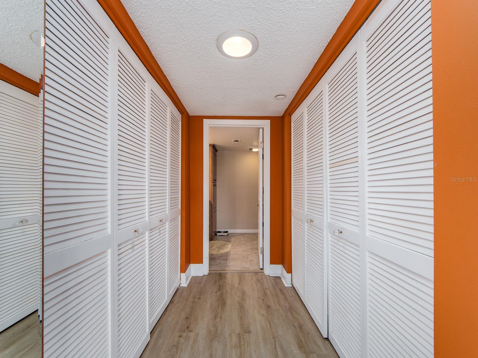 LOTS OF CLOSET STORAGE