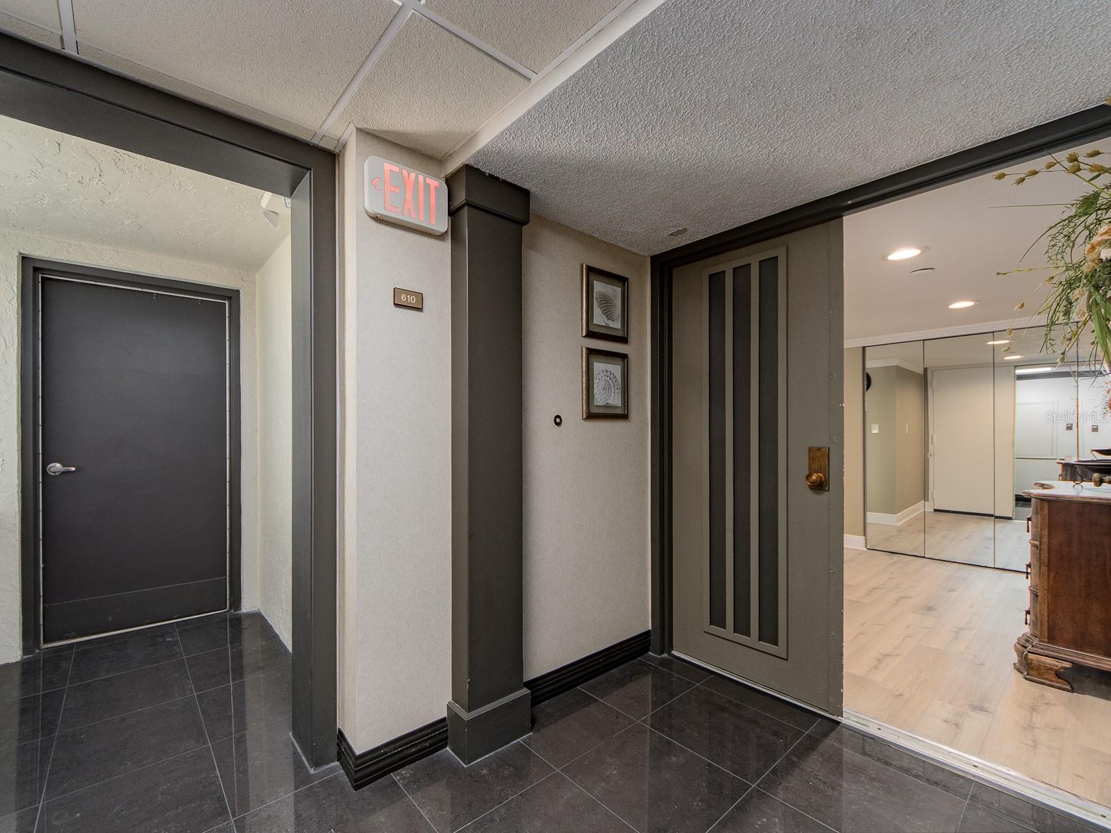 ENTRANCE FROM HALL WAY