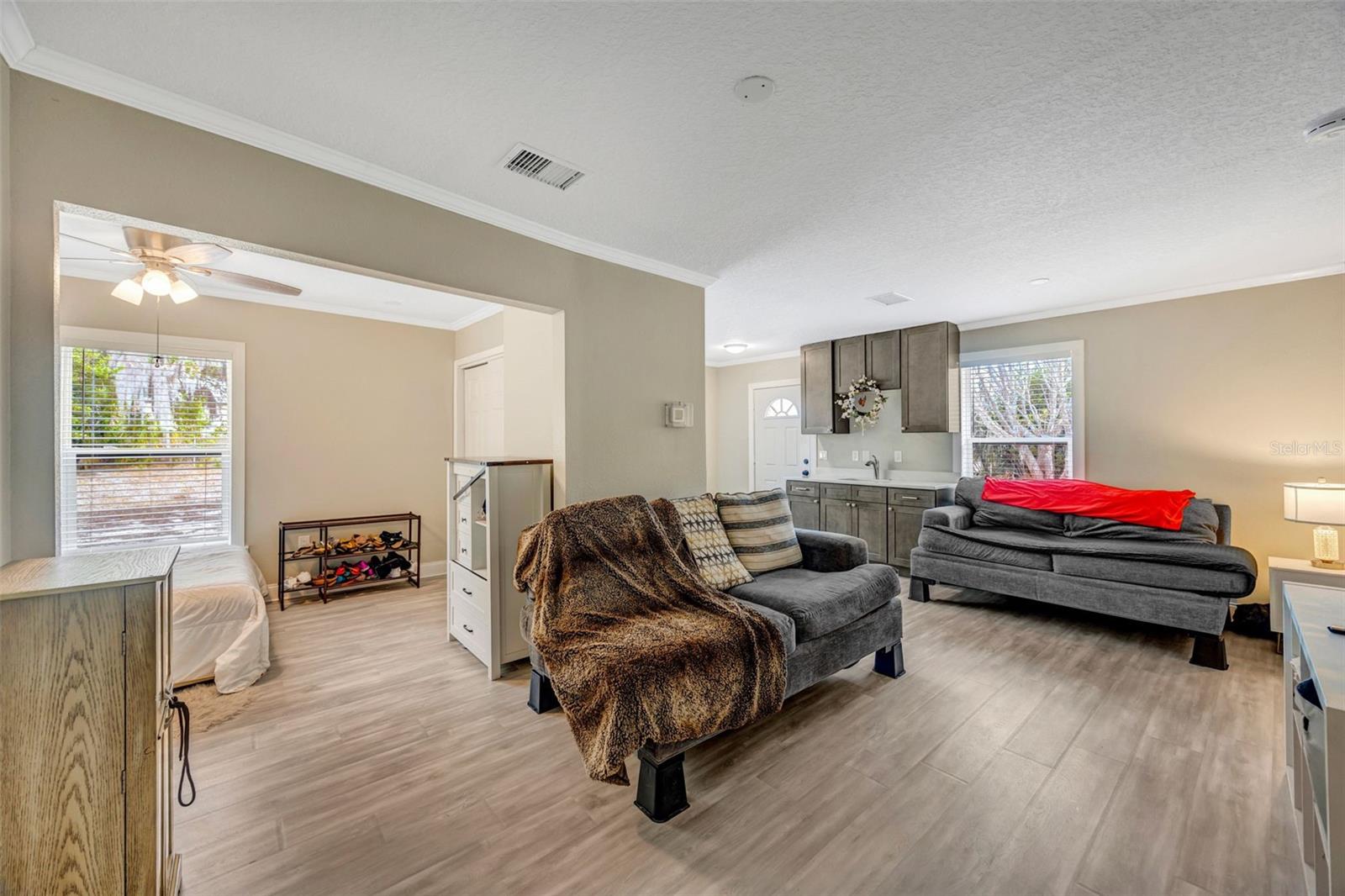 In-law suite from laundry room door