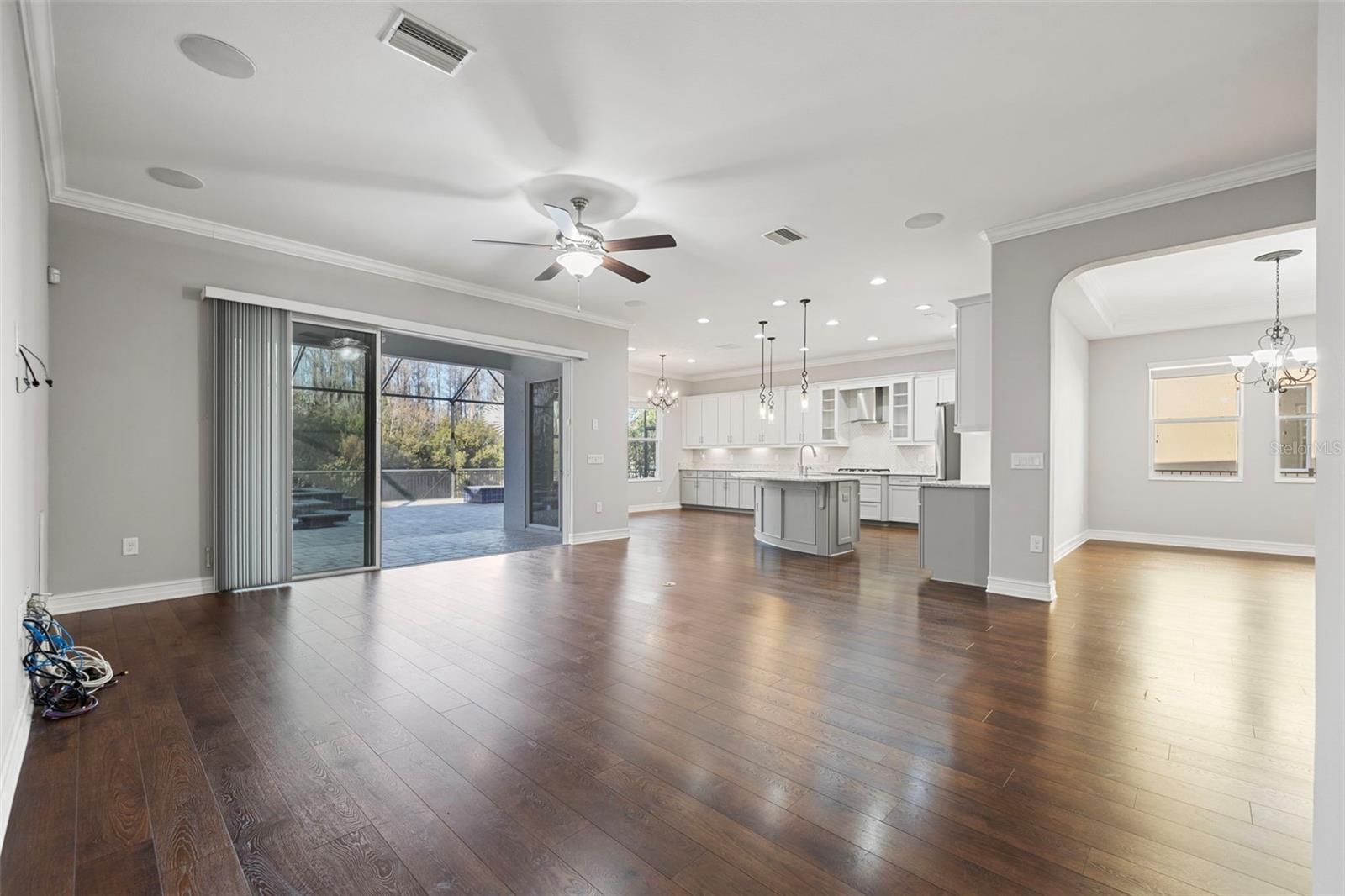 Family Room/Kitchen Combo