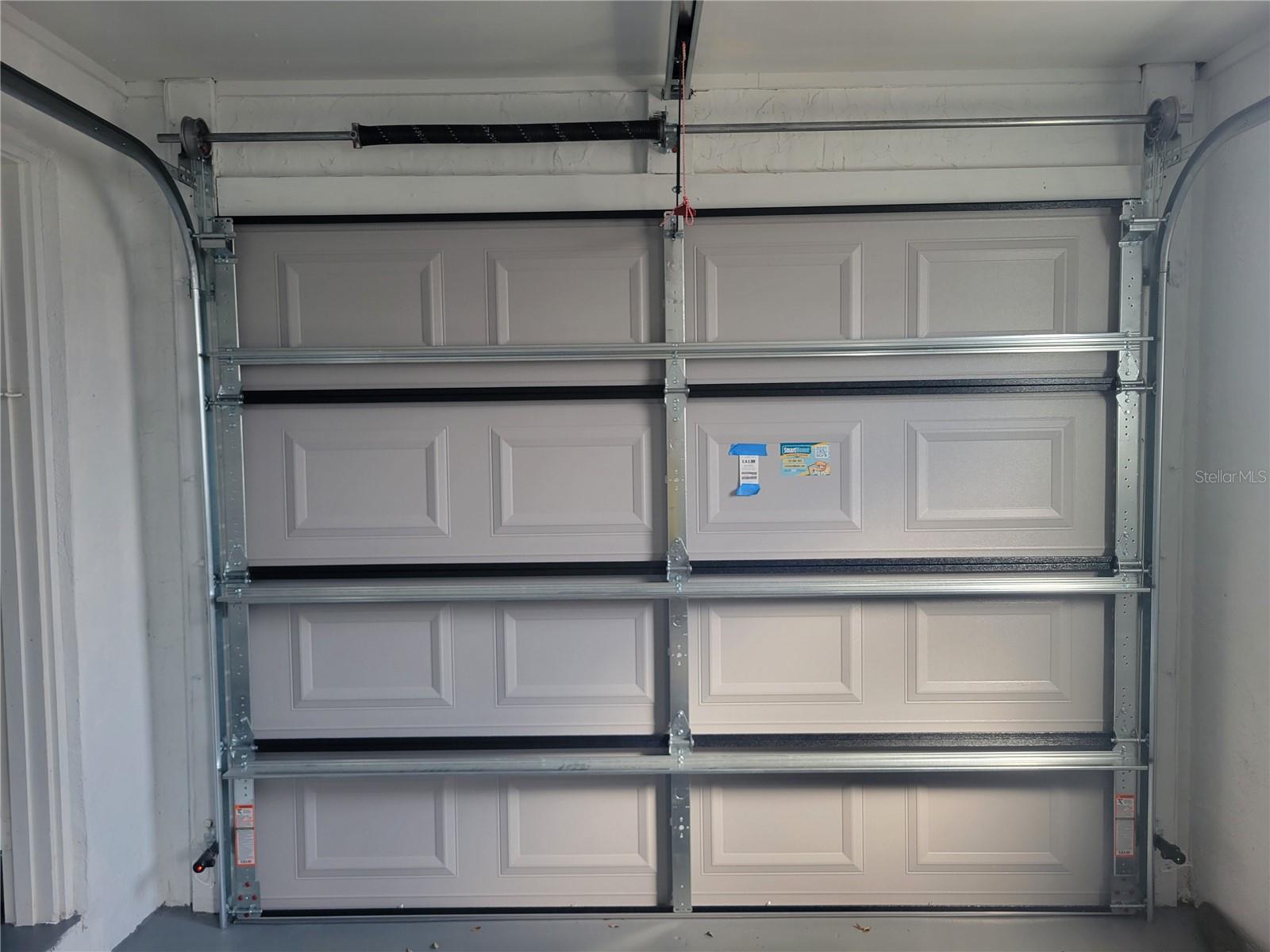 New garage door