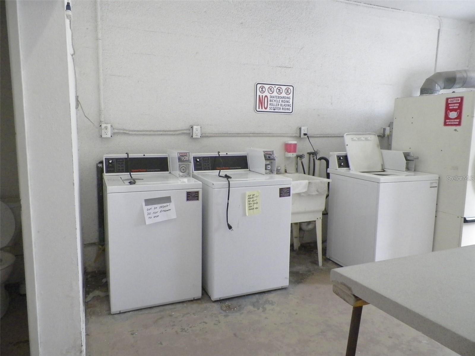 Community laundry room