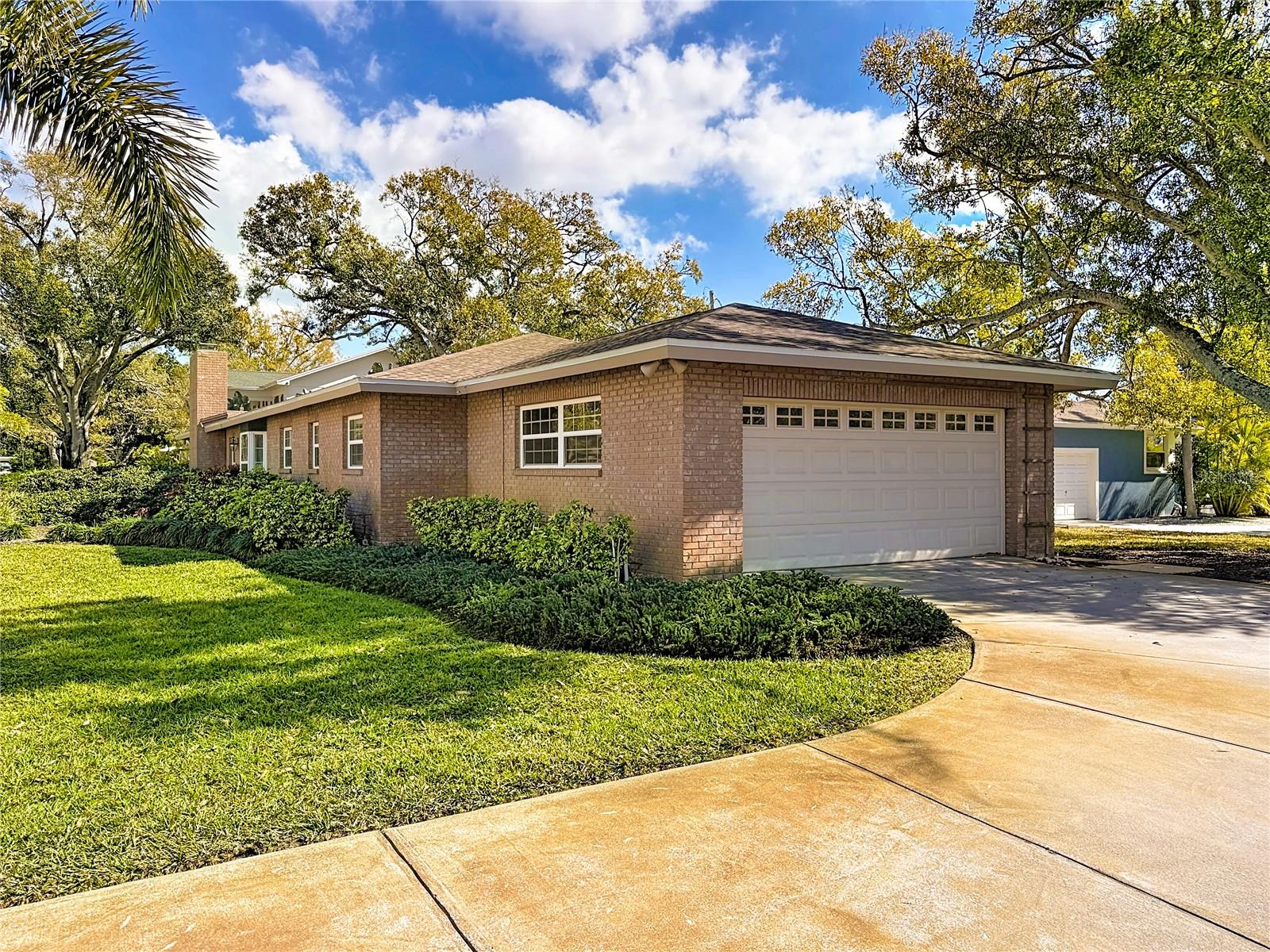 2 Car garage with new