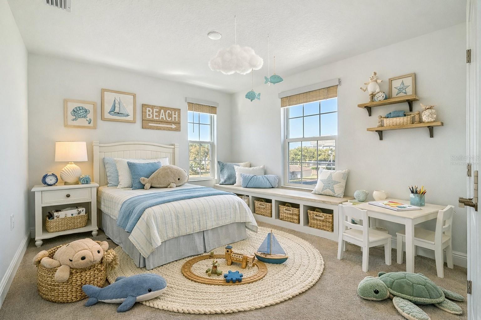 Virtually Staged Bedroom 2