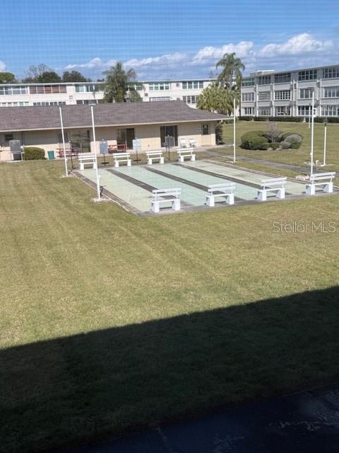 View of Courtyard from Florida Room