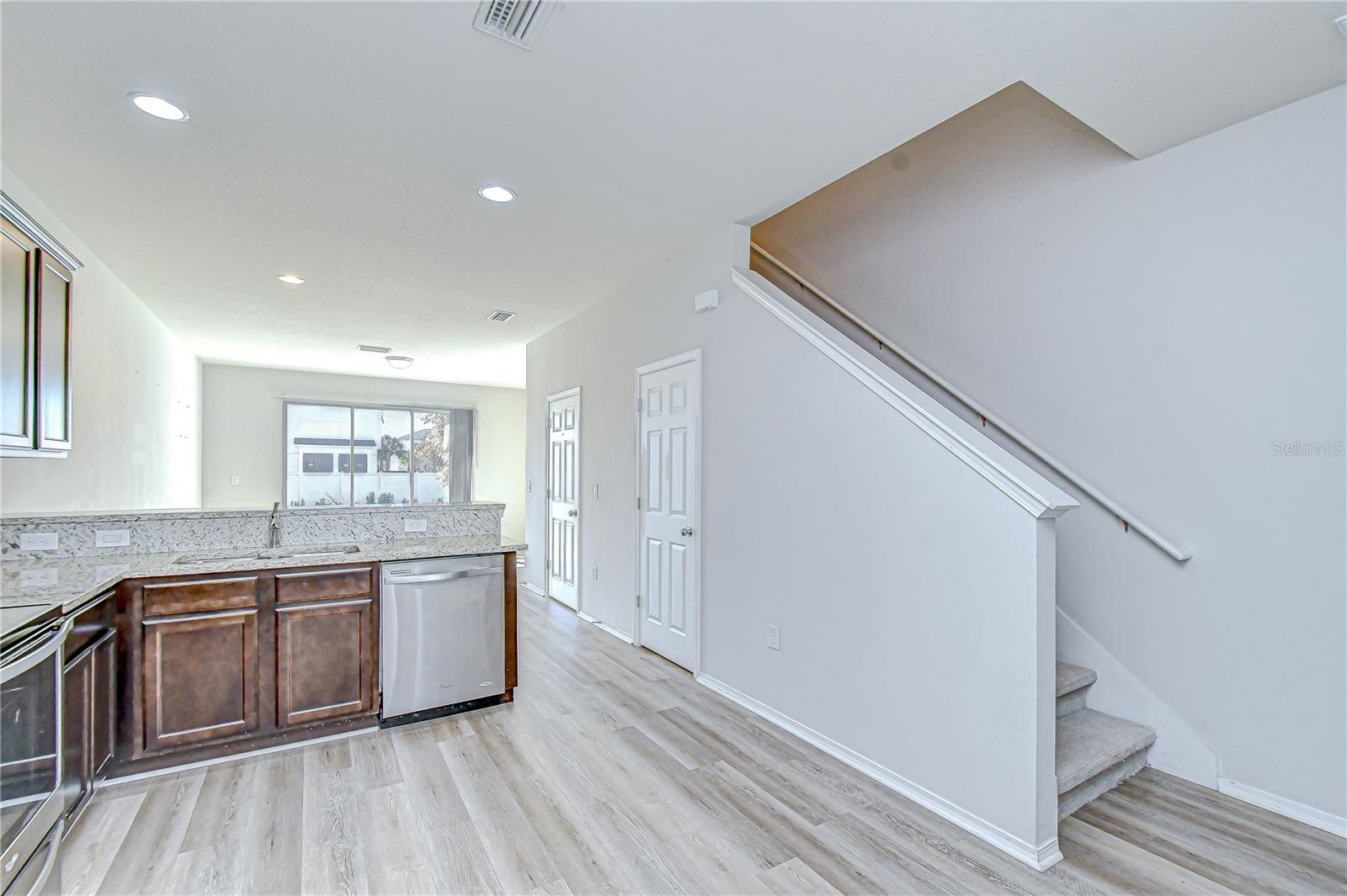 Storage closet understairs!