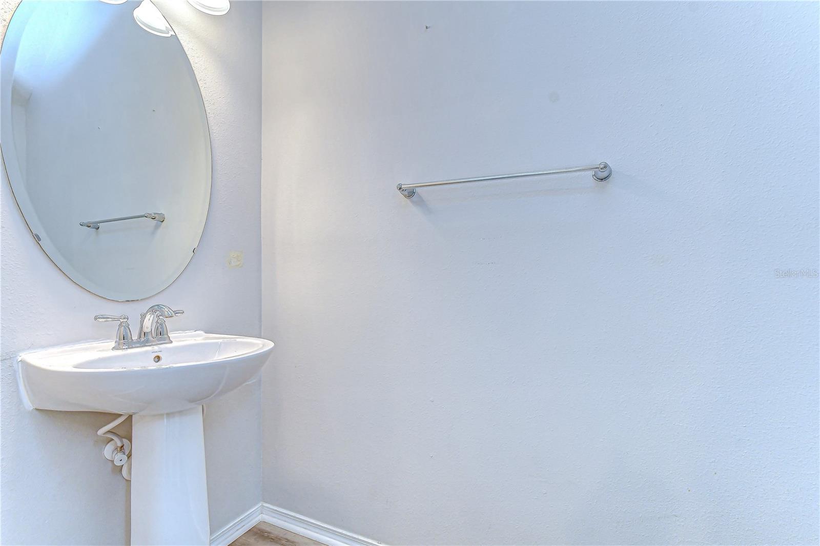 Half bath downstairs!