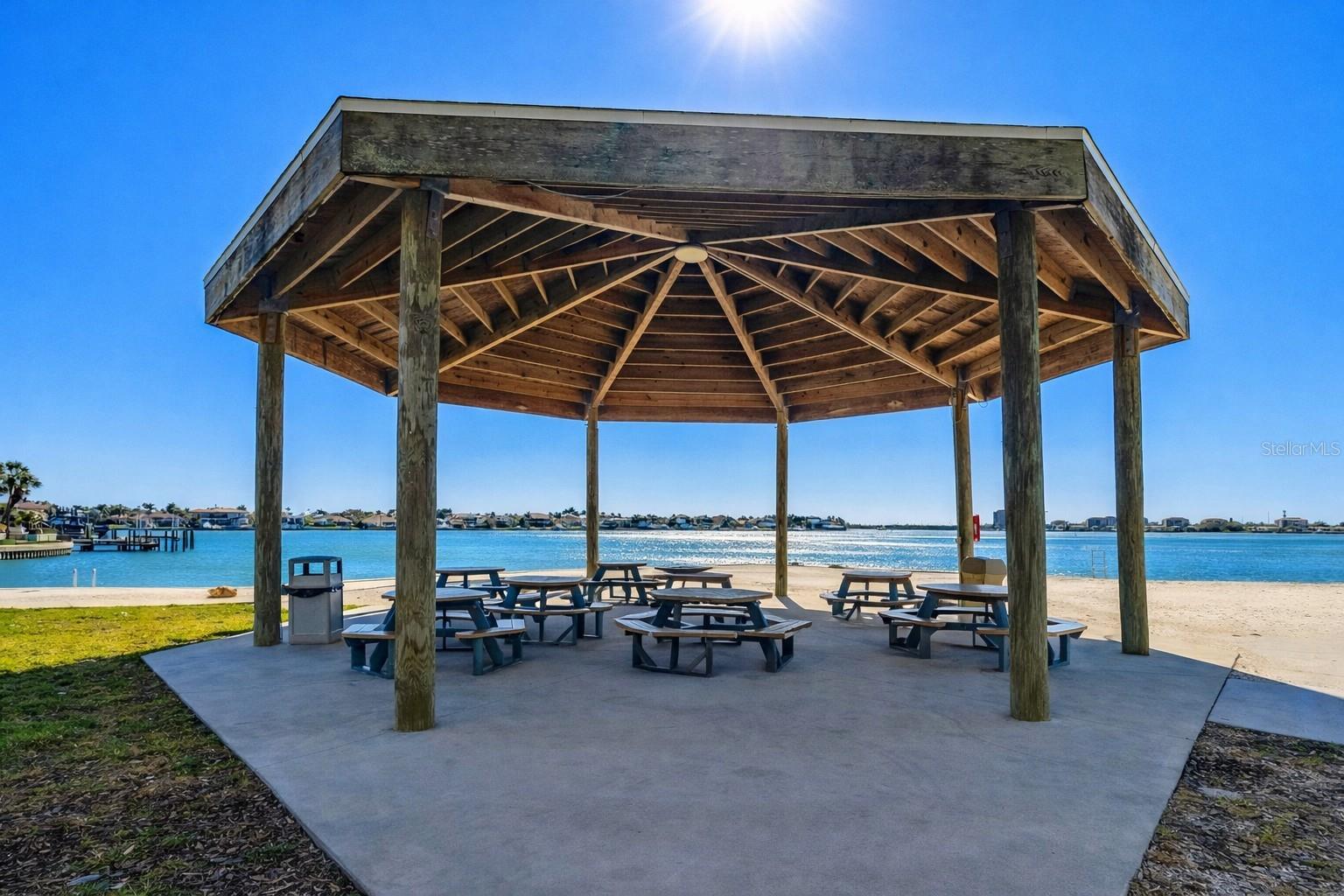 A welcoming community pavilion for picnics and social events